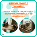 Caminha Rede Suspensa em Janela para Pets