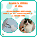 Cortador de Unhas com LED para Pets