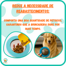 Disco Voador Porta Petisco para Pet